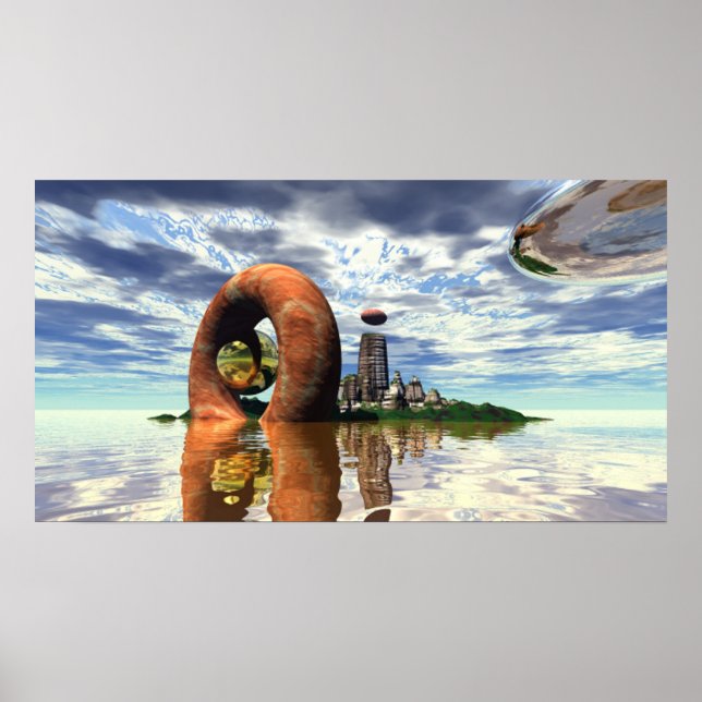 Affiches Danse cosmique 4 (Devant)