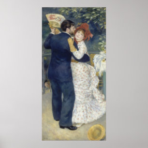 Affiches Danse country par Pierre-Auguste Renoir