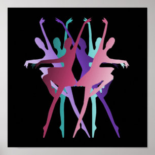 Affiches Danse Danse Danse Danse Couleurs
