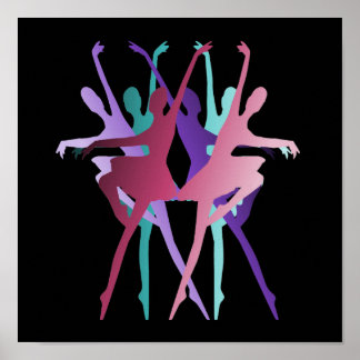 Affiches Danse Danse Danse Danse Couleurs