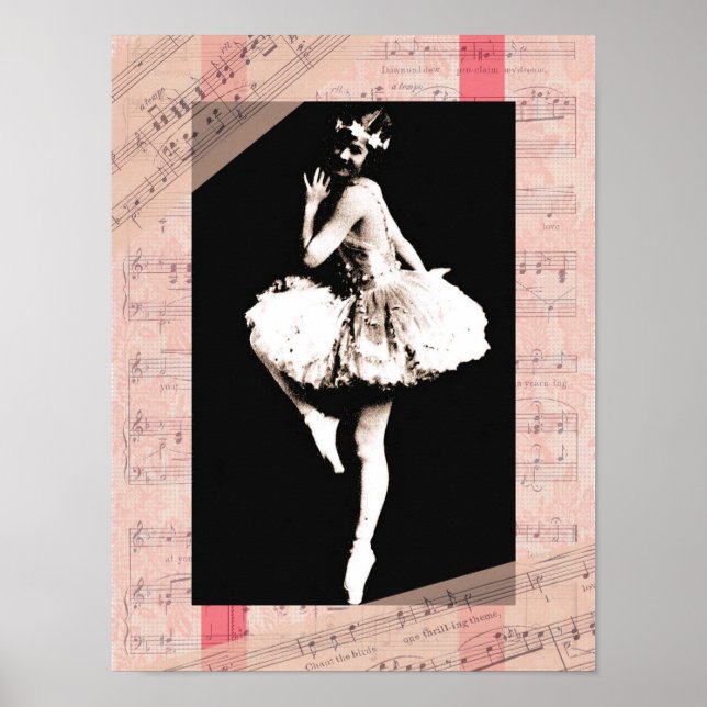 Affiches Danse de Ballerina (Devant)