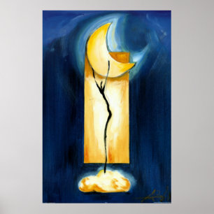 Affiches Danse de lune par l'artiste Alfred Gockel