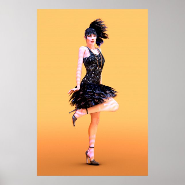 Affiches Danse Flapper (Devant)
