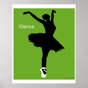 Affiches Danse (verte)
