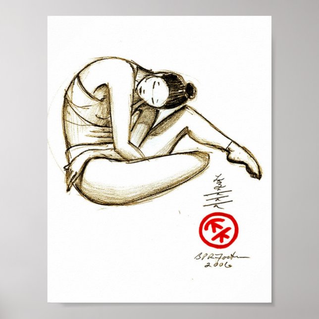 Affiches Danseur #2 (Devant)