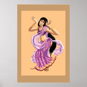 Affiches Danseur de Bollywood