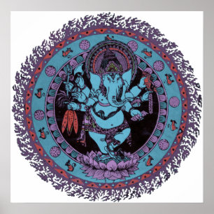 Affiches Danseur Ganesh