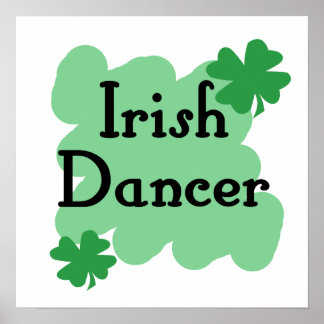 Affiches Danseur irlandais