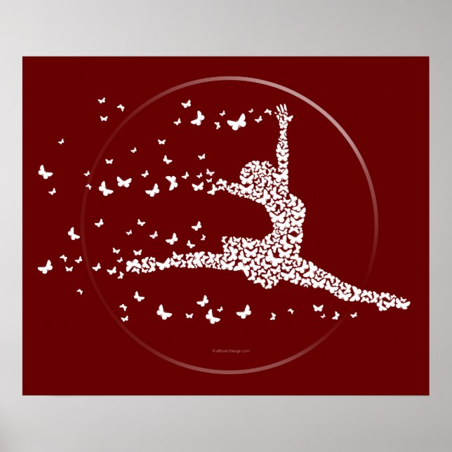 Affiches Danseur papillon (Devant)