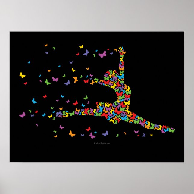 Affiches Danseur papillon (Devant)