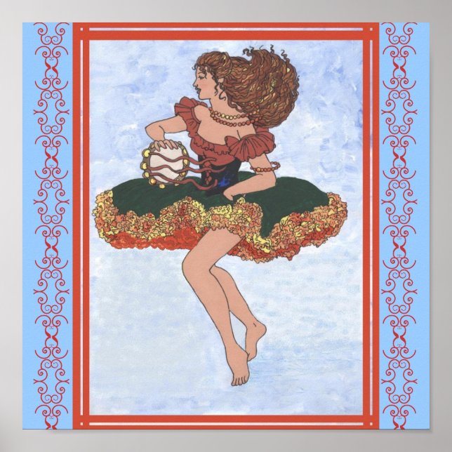 Affiches Danseur tzigane (Devant)