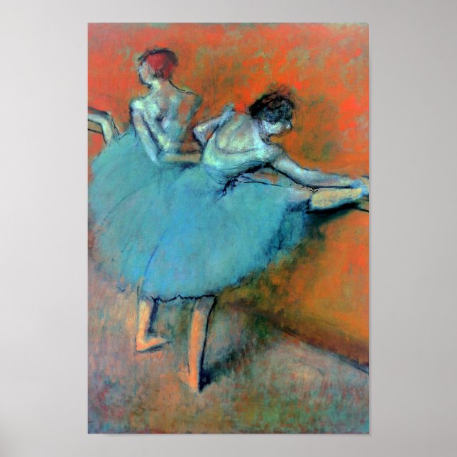 Affiches Danseurs au Bar par Degas (Devant)