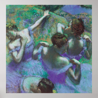 Affiches Danseurs bleus