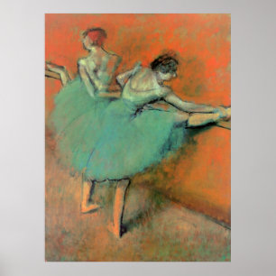 Affiches Danseurs de ballet au bar par Edgar Degas