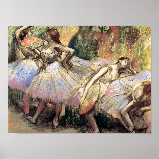 Affiches Danseurs par Degas (Devant)