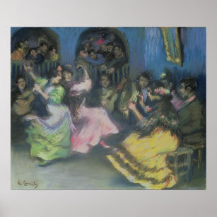 Affiches Danseurs tziganes espagnols, 1898