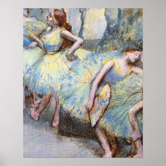 Affiches Danseuse de ballet Degas Dansers d'art Peinture (Devant)