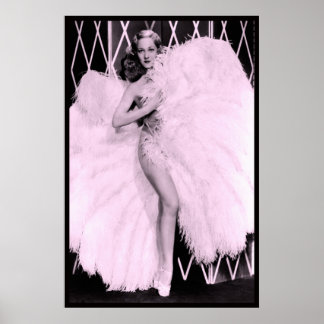 Affiches Danseuse de plume Sally Rand