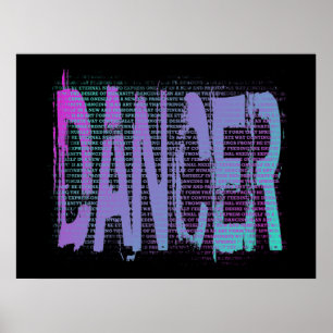Affiches Danseuse Distortie De Cool Dit
