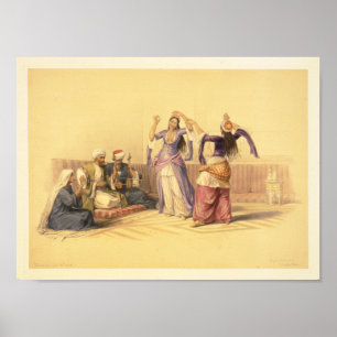 Affiches Danseuses au Caire