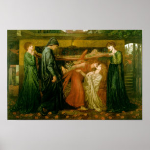 Affiches Dante's Dream At The Time Of The Death Of Beatrice