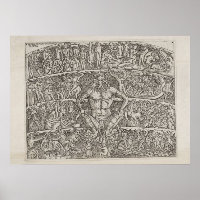 Affiches Dantes Inferno (Devant)