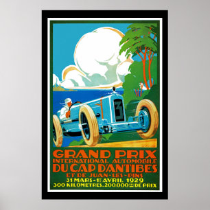 Affiches d'Antibes de Grand prix Du Cap