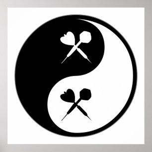 Affiches Dards de Yin Yang