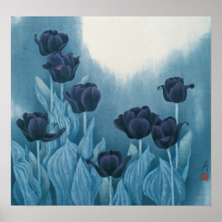 Affiches Dark Flowers