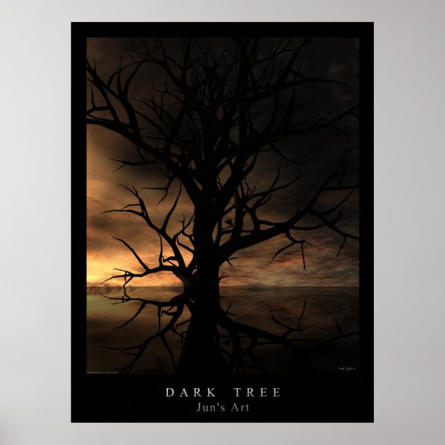 AFFICHES DARK TREE (Devant)