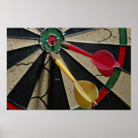 Dart board game