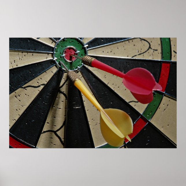 Affiches Dart board game (Devant)