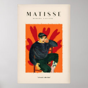 Affiches d'art de Matisse - Figure assise au chape