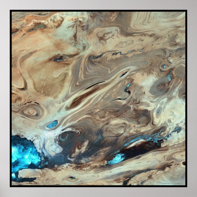 Affiches Dasht-e Kevir Grand désert de sel Iran (Devant)