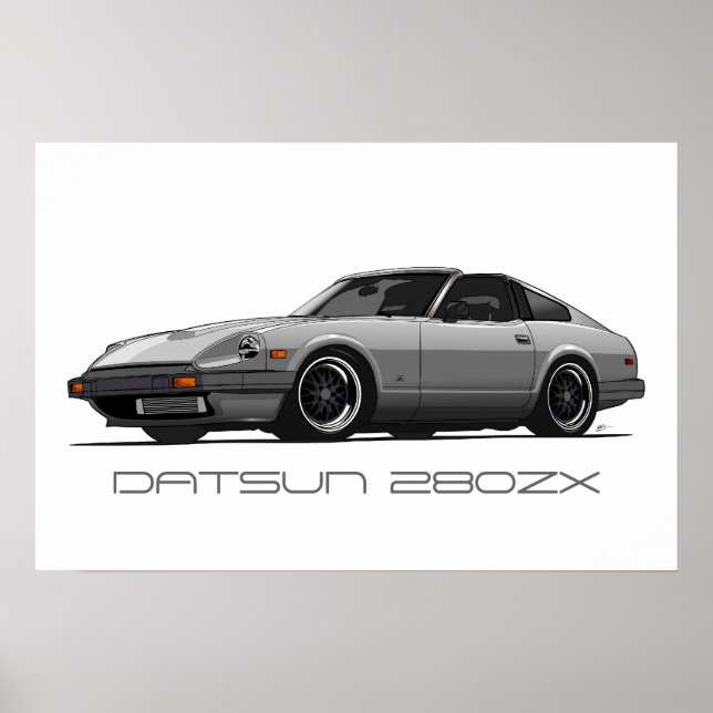 AFFICHES DATSUN 280ZX (Devant)