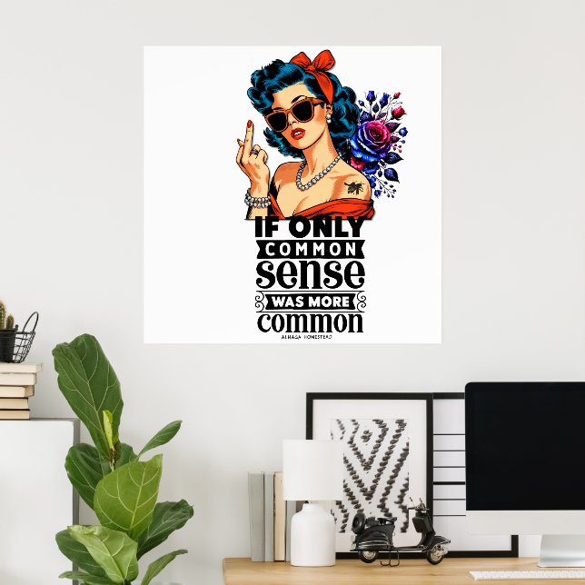 Affiches d'attitude commune (Bureau à domicile)