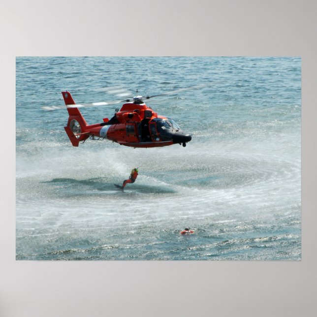 Affiches Dauphin HH-65 (Devant)