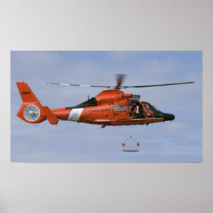 Affiches Dauphin MH-65 de la Garde côtière