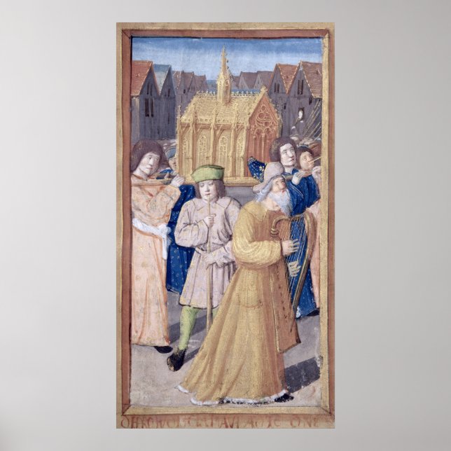 Affiches David et l'Arche de l'Alliance (Devant)