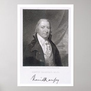 Affiches David Ramsay, gravé par James Barton Longacre (1