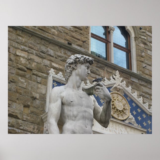 Affiches David Statue Michelangelo en Italie (Devant)