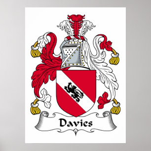 Affiches Davies Family Crest