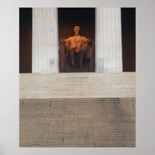 Affiches DC des Etats-Unis, Washington, le Lincoln Memorial