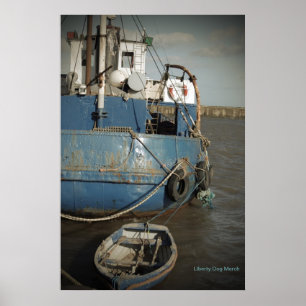 AFFICHES DE BATEAUX - NAVIRE - PLAGE - PHOTOGRAPHI