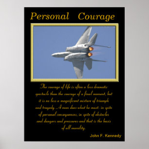 Affiches de courage personnel 4