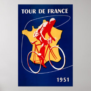 Affiches de course cycliste française de 1951