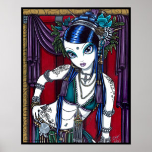 Affiches de la danseuse du ventre "Sonya"