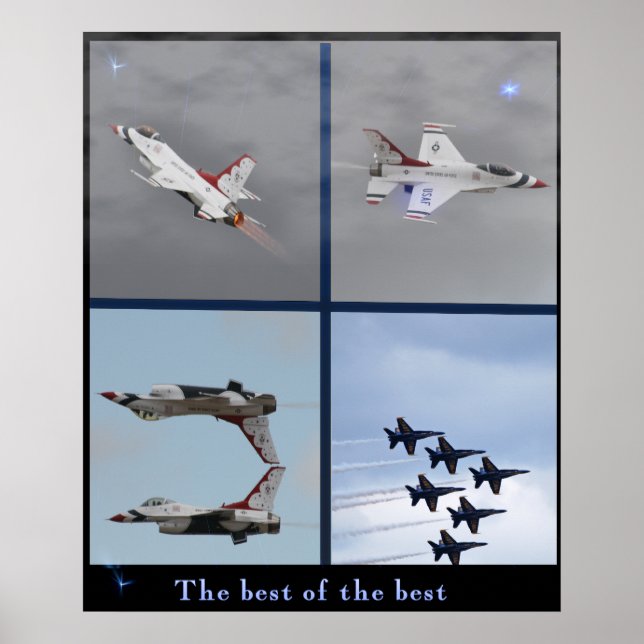 Affiches de la Force aérienne Jets (Devant)