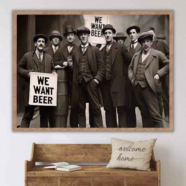 Affiches de la Prohibition, Révolte de la Bière, D (Créateur téléchargé)