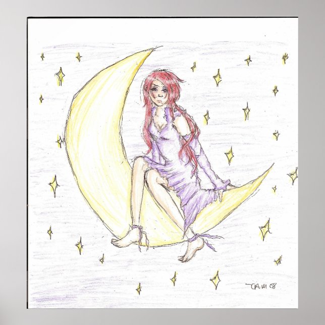 Affiches de la toile d'étoiles (Devant)